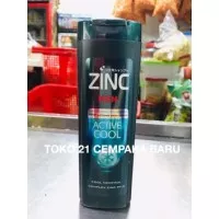 Zinc MEN Shampoo ACTIVE COOL Botol 170 ml | Zinc Shampo 170ml Promo