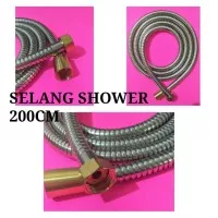 SELANG SHOWER 200 CM KUNINGAN ASLI SELANG SHOWER SELANG JET SHOWER