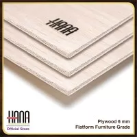 Hana Plywood 6mm | Triplek Full Albasia (Sengon) 6 x 1220 x 2440 mm