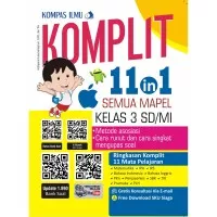 Buku KOMPLIT 11 in 1 Semua Mapel Kelas 3 SD/MI (Kompas Ilmu) Ringkasa
