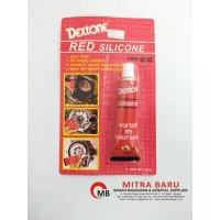 Dextone Red Silicone Red / Lem Silikon Merah 30 Gram