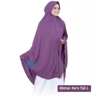 Afna Khimar Ayra TALI L Jilbab Jumbo Hijab Syari Pet Antem Wolfis