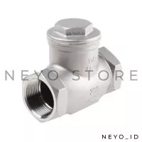 Stainless Steel Pipe Fittings Check Valve Spec 1/2