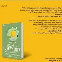 Buku From Passion to Green Energy. Temukan Passion-mu guess!