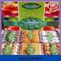 Kue Lebaran Nona Manis Paket Diamond NM Murah Free Packing 2 Lapis EES