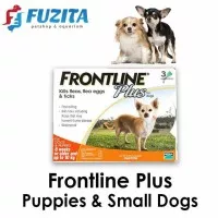 Frontline Plus Dogs and Puppies 2-10Kg/Obat Kutu Anjing per TUBE
