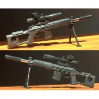 Mainan Senapan Sniper SVS DCobra M806 Spring Gun Airsoft Gun