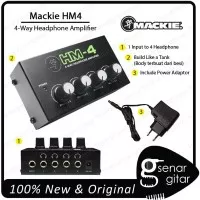 Mackie HM4 Headphone Amplifier Mackie HM 4 Headphone Splitter