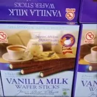 Kugi Wafer Stick Vanilla milk 120gr