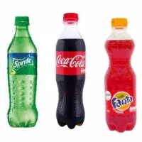 Coca cola / Fanta / Sprite 390 ml isi 12 botol
