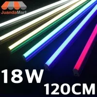 Lampu TL Neon T5 LED 18W 120cm Tube Warna Warni