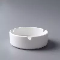 asbak porselen polos 10 cm / asbak keramik putih polos / asbak murah