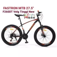 Fastron Sepeda MTB F260DT | F 260DT Velg Tinggi 27,5 inch Steel frame