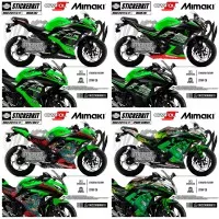 DECAL STICKER STIKER KAWASAKI NINJA 250 FI - NINJA 250 KARBU