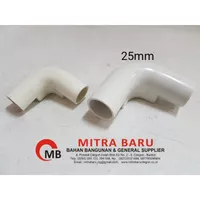 Elbow PVC Pipa listrik 25mm /Elbow Listrik 25mm