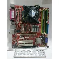 Mobo 945 Ddr2+Processor Dualcore+Fan+Ram 4Gb (Bukan G31/G41)