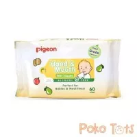 Pigeon Baby Wipes Hand and Mouth 60s Tissue Basah