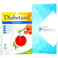 Diabetasol Sweetener isi 50 sachet - Gula Diabetasol