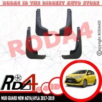 Mud Guard New Agya Ayla 2017 2018 2019 Ke Atas Karpet Penahan Lumpur