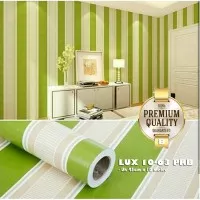 WALLPAPER DINDING 3D salur 45 x 10M wallpaper-dinding GARIS HIJAU