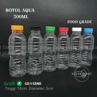 botol pet 200ml botol minum 200ml botol aqua 200 ml 50 pcs