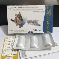 Obat kutu Kucing Revolution 1Tube- obat tetes (selamectin)