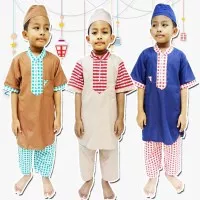 Baju Muslim Anak Laki Baju Koko Anak Laki Hijau 1-12th