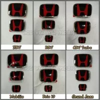 Emblem Logo Honda Depan Belakang Stir - HRV BRV CRV Mobilio Brio Jazz