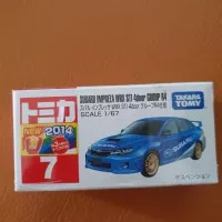 Tomica 7 Subaru Impreza WRX STI First Edition