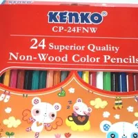 pensil warna Kenko CP 24 FNW Non Wood Color Pencils