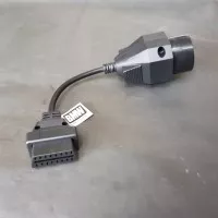 kabel socket adaptor scanner BMW OBD2 16 pin ke OBD bulat 20 pin