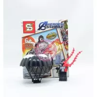 Brick / Lego kw merek SW AVANGER HERO venom parasut 1367-5