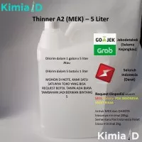 Thinner MEK - 5 Liter Thinner Pengencer Cat Pengencer Lem