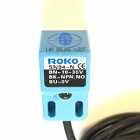 ROKO SN04-N Sensor Proximity Metal Logam NPN NO Sensor logam inductive