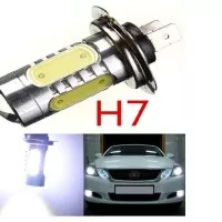 New 12V 10W High Power H7 COB LED Car Fog Light Bulb 6000K Super Whi
