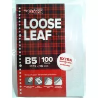 Isi loose leaf B5 100 big boss polos