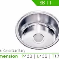 Kitchen Sink Royal SB 11 / Bak Cuci Piring Bulat / Sink Bulat