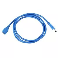 USB 3.0 Type A Male to Female Extension Cable Cord in Blue - 2.0 M