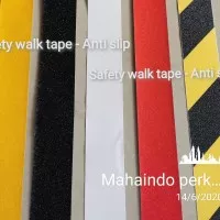 Anti slip/Safety walk/Lakban lantai/Tangga/Amplas kasar 5CM