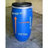 Drum Plastik / Tong Plastik / Tong HDPE 150 Liter