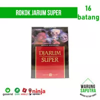 Rokok Djarum / Jarum Super 16 per Bungkus