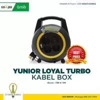 Loyal Turbo Box 15 meter Kabel + Saklar KABEL ROLL KABEL GULUNG