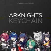 Arknights Couple Keychain