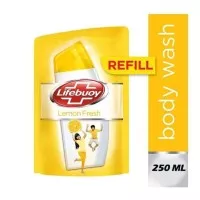 Lifebuoy Sabun Cair Lemon Fresh Refill Kuning 250 mL
