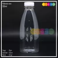 Botol plastik cantik 350ml eco sp untuk kemasan minuman 14,5 gr