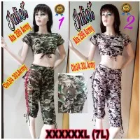 Baju Olahraga / senam big size XXXXXXL (7L) Ats 299 Cln3/4 301