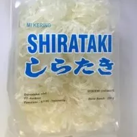 Mie Kering Shirataki 250 gr / mi shirataki / mie kering/konyakku