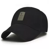 EDIKO Topi Baseball Golf Logo Ediko Sport Fashion - Hitam