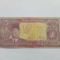 Uang 5 Soekarno 1960 Vf