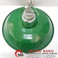 Kap Lampu Gantung - Kap lampu Jalan Hijau E27 + Fitting lampu Kecil